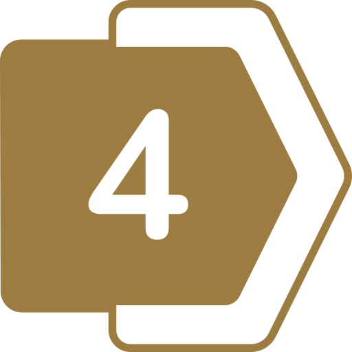 Step four icon: refine your ongoing cleaning care