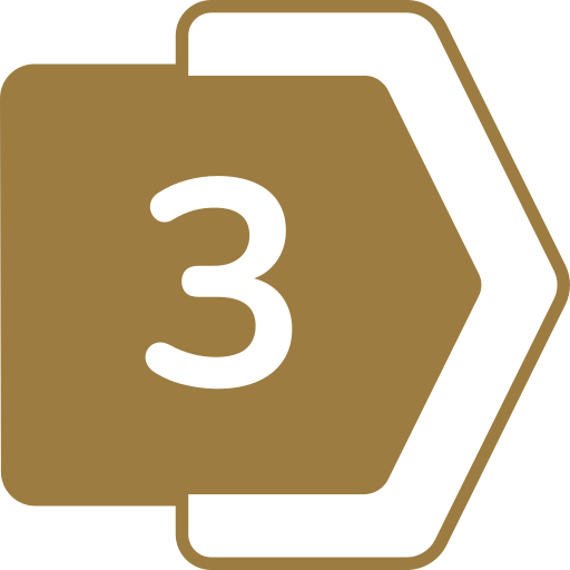 Step three icon: enjoy your personalized cleaning service